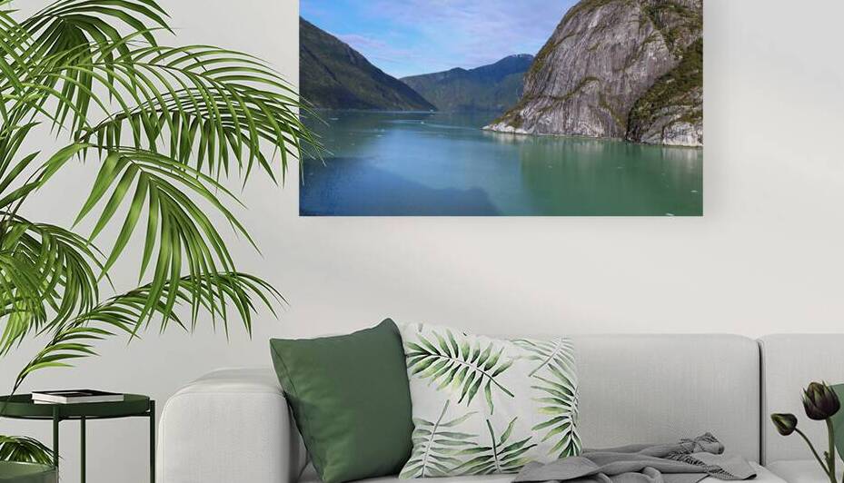 Cruise to Alaska Tracy Arm fjord and glacier on the scenic passage with landscapes and views by Elijah Lovkoff