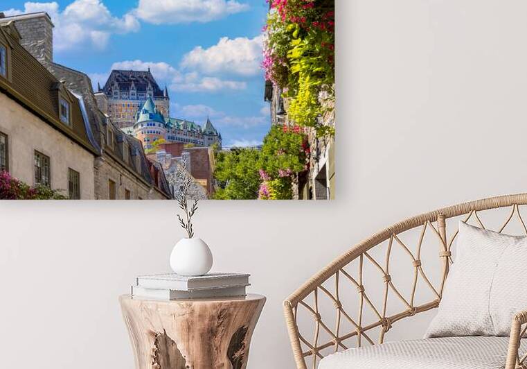 Canada Old Quebec City tourist attractions Petit Champlain lower town and shopping district by Elijah Lovkoff