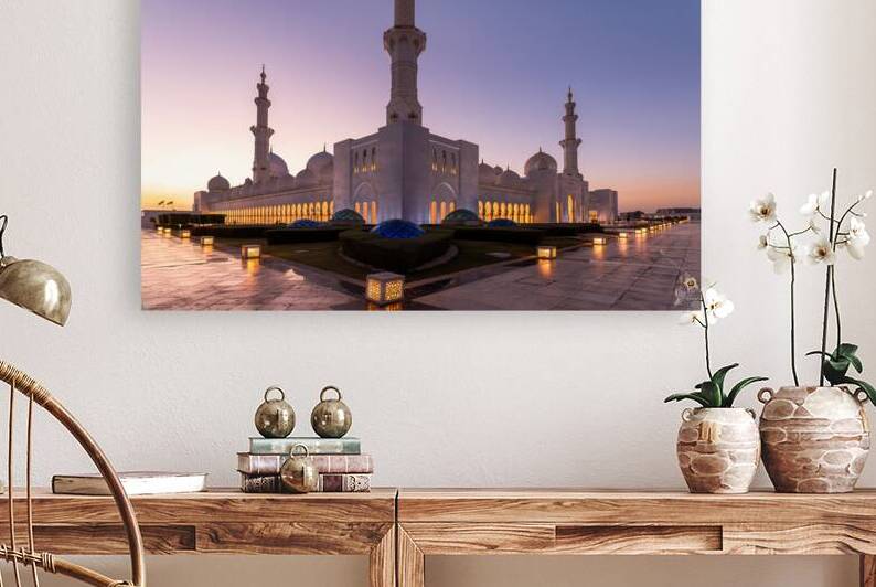 Abu Dhabi Grand Mosque Iconic Landmark and Architectural Marvel of UAE by Elijah Lovkoff