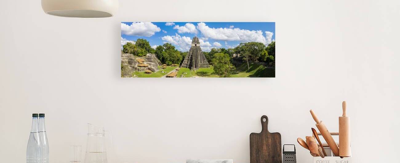 Ancient Mayan Tikal Pyramids in Guatemala a major tourist attraction by Elijah Lovkoff