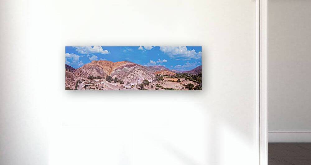 Argentina Jujuy Andes Purmamarca Seven Colors Hill Cerro Siete Colores in Quebrada Purmamarca by Elijah Lovkoff