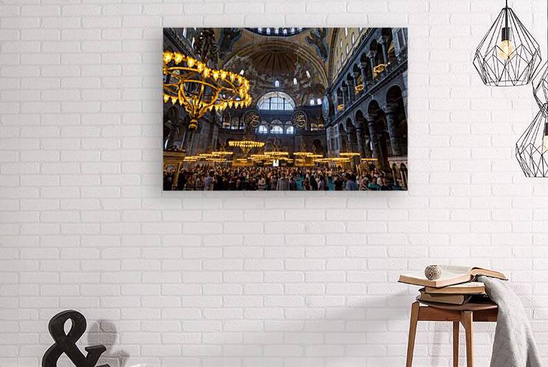 Hagia Ayasofya Sophia Grand Mosque in Istanbul one of the main tourist city attractions and travel destinations in Turkey by Elijah Lovkoff
