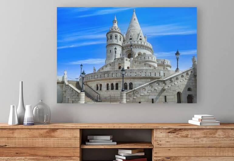 Hungary tourist and travel attractions Fisherman Bastion lookouts and panoramic views of Budapest by Elijah Lovkoff