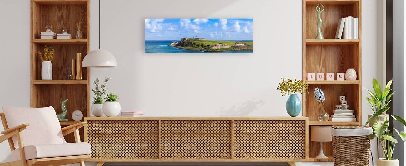 National park Castillo San Felipe del Morro Fortress in old San Juan Puerto Rico UNESCO site by Elijah Lovkoff
