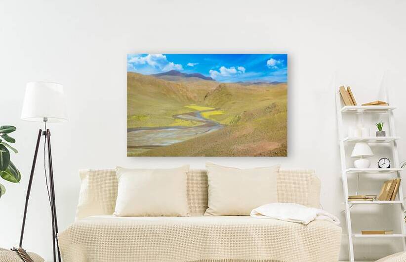 Scenic Chilean Andes near San Pedro de Atacama desert a popular travel destination by Elijah Lovkoff