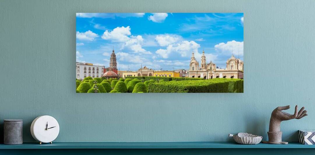 Mexico Leon Central city Martyrs Plaza Plaza Martires one of the main city tourism attractions by Elijah Lovkoff