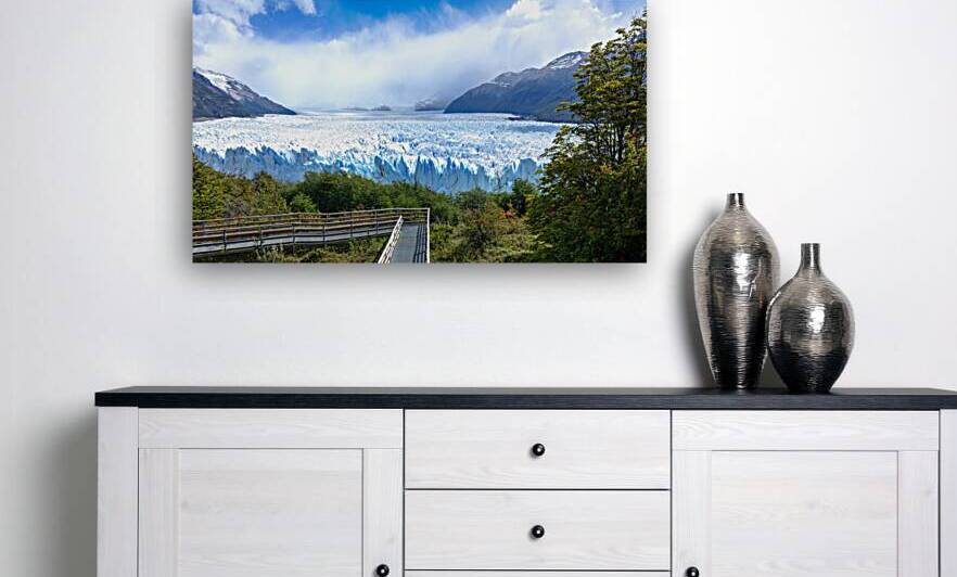 Argentina Patagonia El Calefate Perito Moreno Glacier in Glaci by Elijah Lovkoff