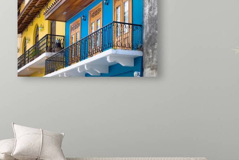 Panama Panama City historic center Casco Viejo colorful streets and colonial architecture by Elijah Lovkoff