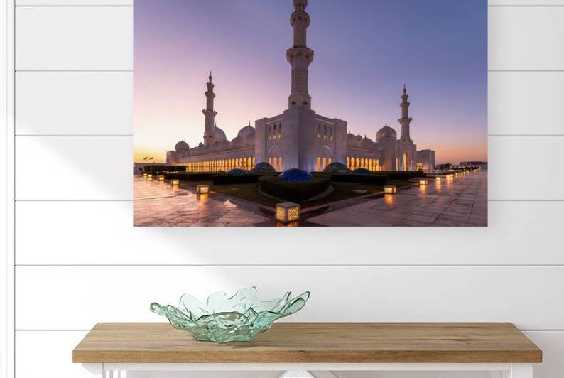 Abu Dhabi Grand Mosque Iconic Landmark and Architectural Marvel of UAE by Elijah Lovkoff
