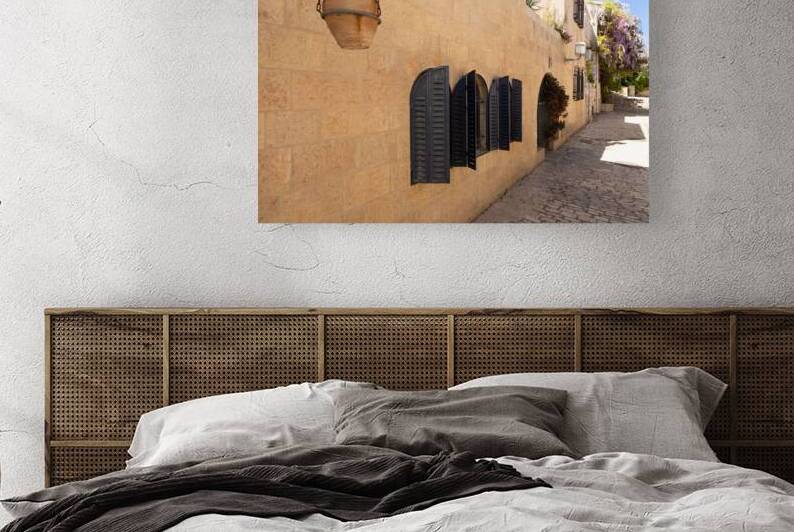 Jerusalem Israel Mishkenot Shaananim street scenic views of Jerusalem Old City and Judean Desert by Elijah Lovkoff