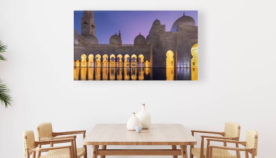 Abu Dhabi Grand Mosque Iconic Landmark and Architectural Marvel of UAE by Elijah Lovkoff