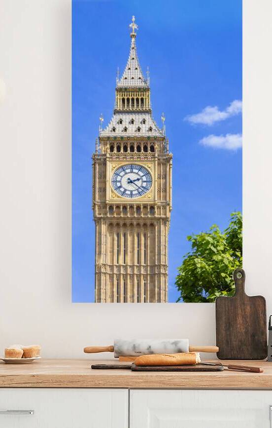 London Tower of Big Ben on Parliament Square Great Bell of Clock by Elijah Lovkoff