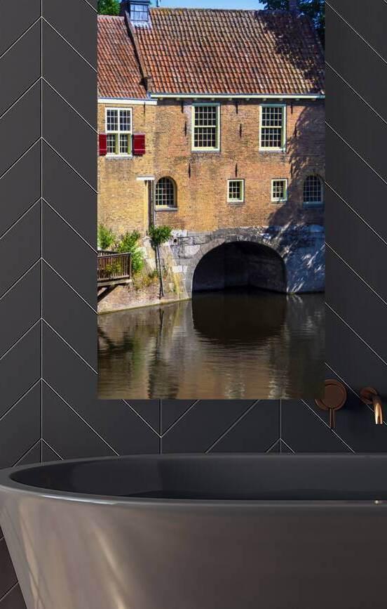 Rotterdam historic old town harbour Delfshaven tourist attraction and place for restaurants and cafes by Elijah Lovkoff