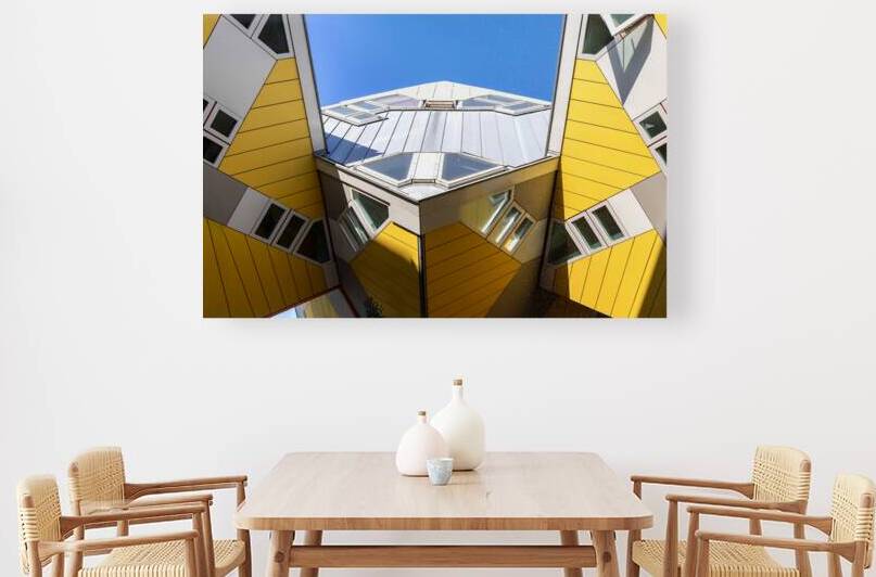 Holland Cube Houses a set of innovative hexagonal architecture in Rotterdam by Elijah Lovkoff