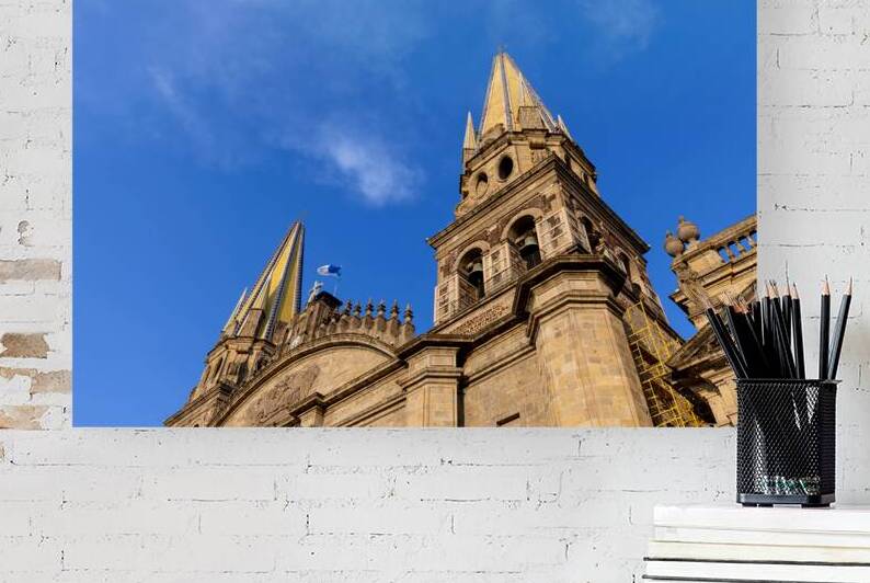 Landmark Guadalajara Central Basilica Cathedral Cathedral of the Assumption of Our Lady in historic city center near Plaza de Armas and Liberation Square by Elijah Lovkoff