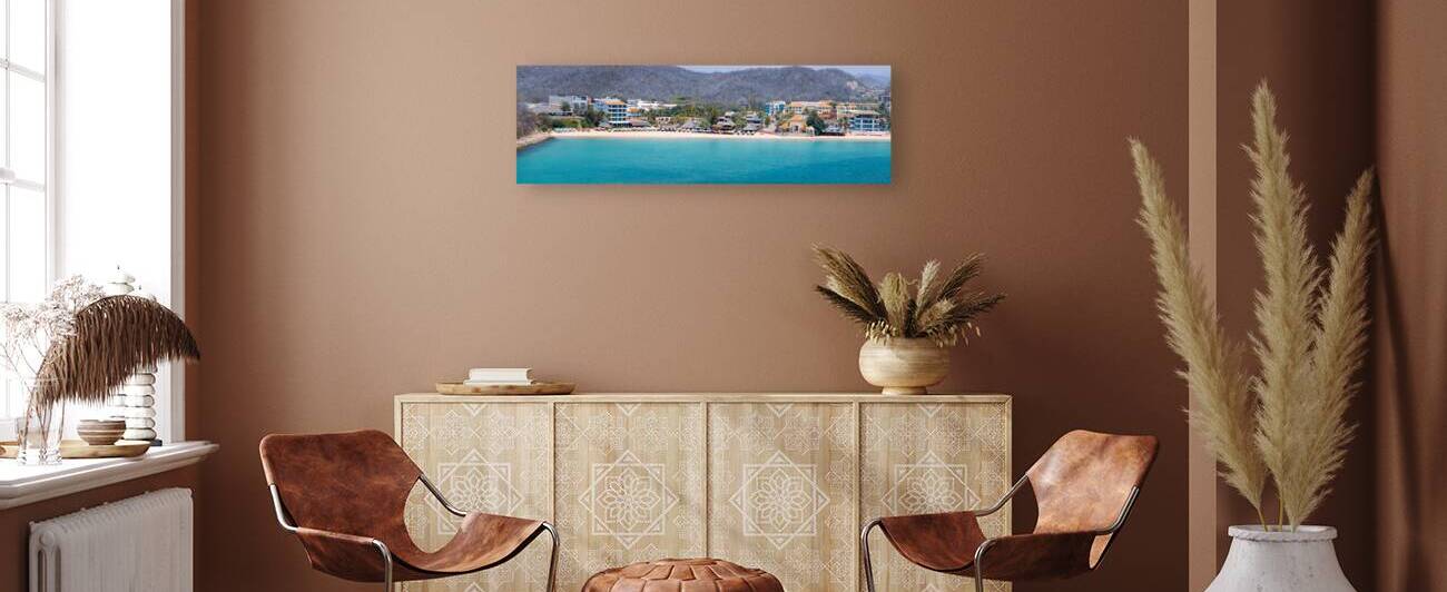 Mexico cruise ship vacation in Huatulco. Scenic beaches and ocean shore resorts by Elijah Lovkoff