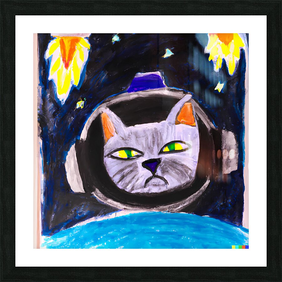 The Astral Grump Picture Frame print
