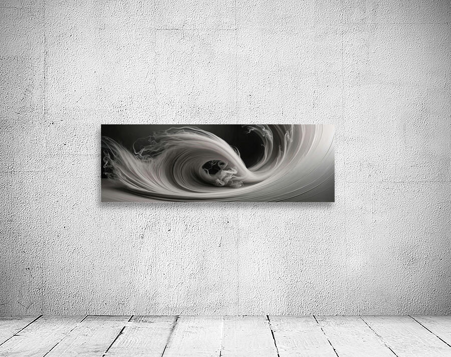Ethereal Smoke Wave Vortex Wall Preview