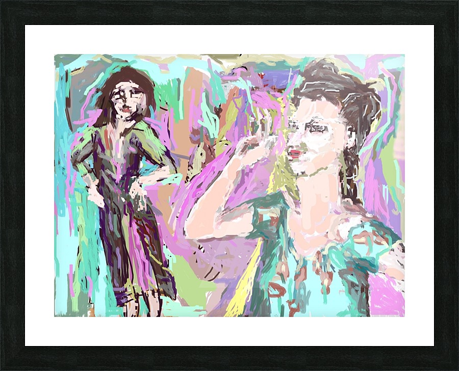 portrait Picture Frame print
