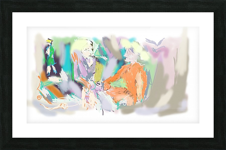 portrait3a1.2tif2 Picture Frame print