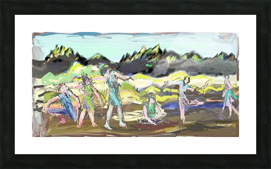 landscape2.a2 Picture Frame print