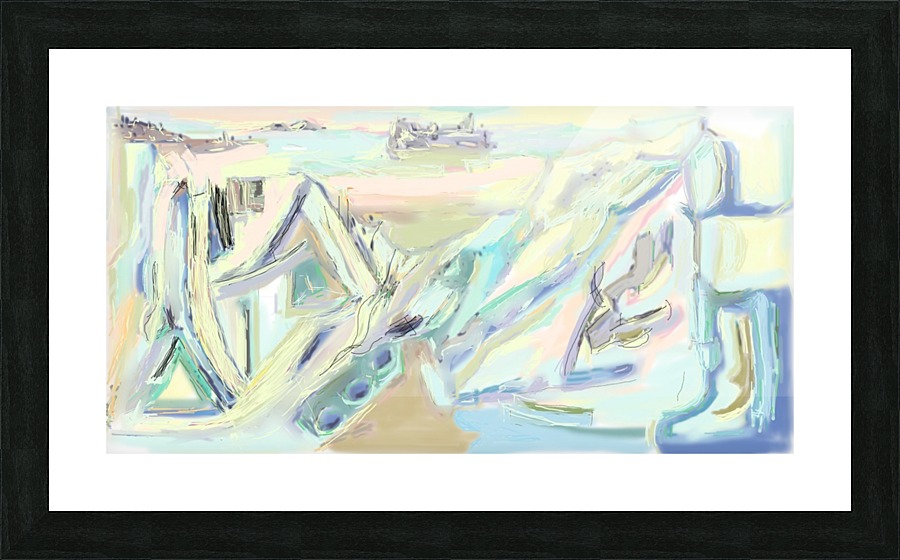 Embattlements Picture Frame print