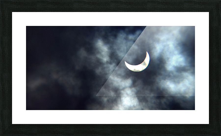 Eclipse 2020 Picture Frame print