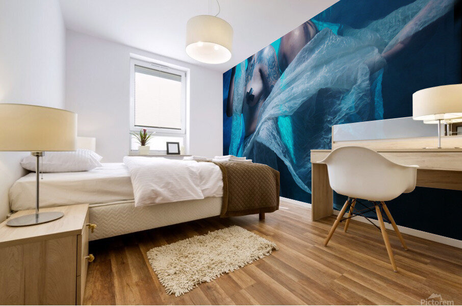 Fireice Mural print