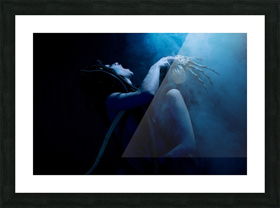 Facehugger Picture Frame print