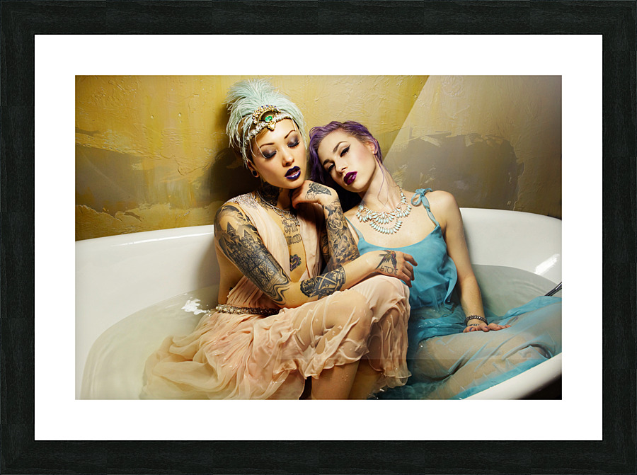Wet Picture Frame print