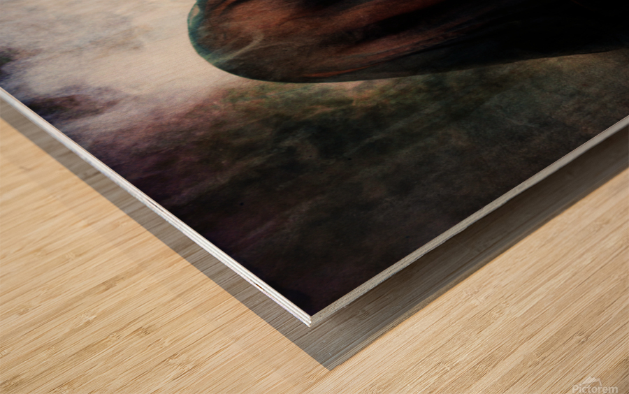 Summoned Wood print