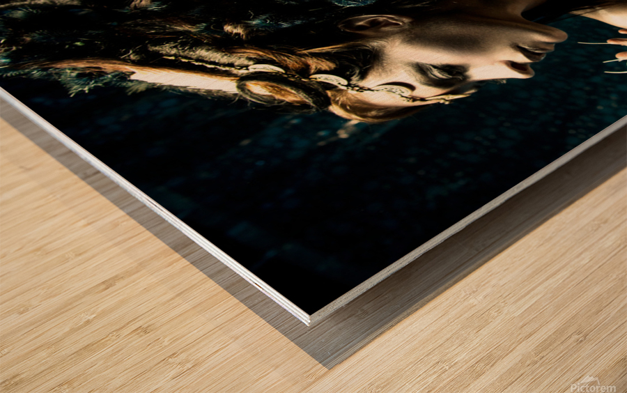 Dagon Wood print