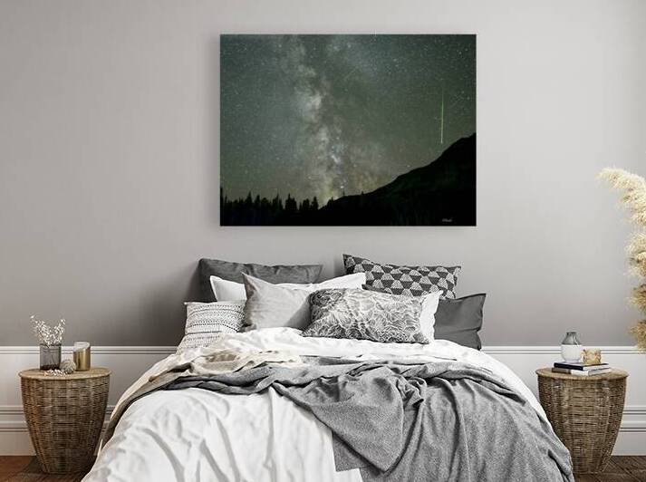 Mountain Meteorites & The Milky Way by Amanda Maida