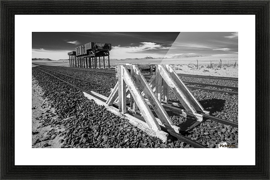 Refuelling Point  Picture Frame print