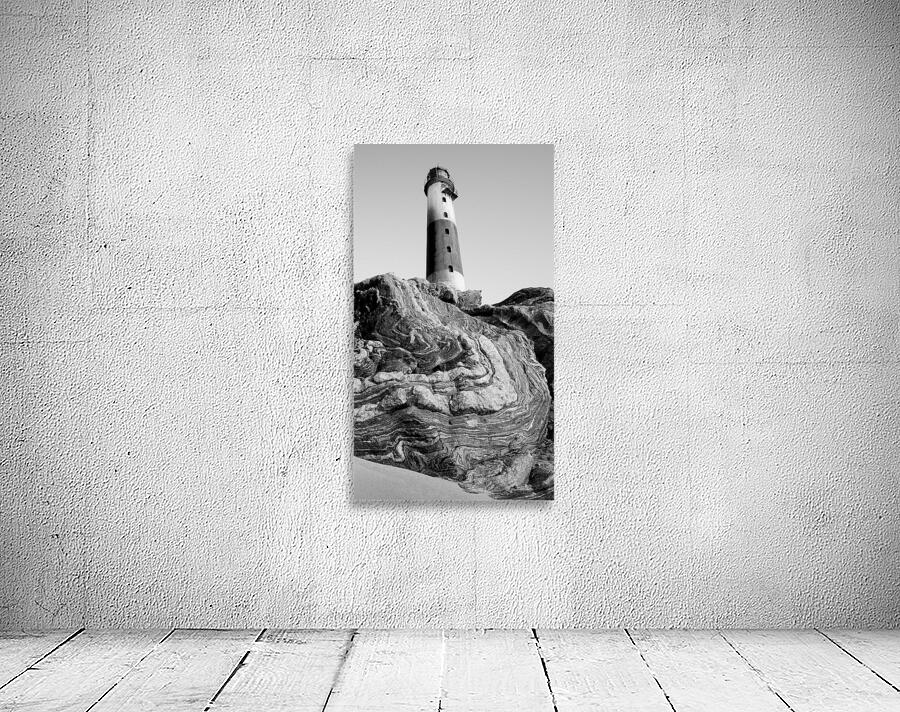 Lighthouse on Twisted Rock Wall Preview