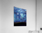 study in blue Acrylic Print