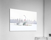 Spoon & Cherry in Winter Acrylic Print