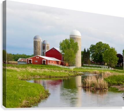 Country Farm Canvas Print