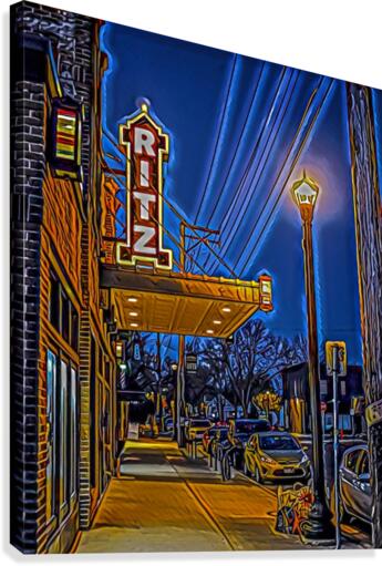 Puttin on the Ritz Canvas Print