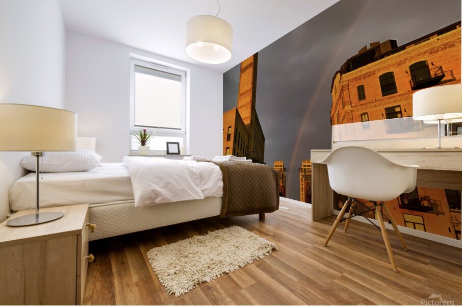 Mill City Rainbow Mural print