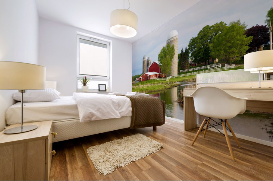 Country Farm Mural print