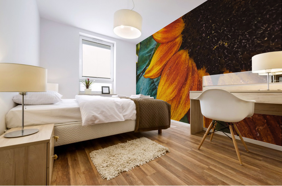 fall petals Mural print