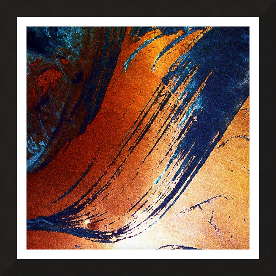 waves Picture Frame print