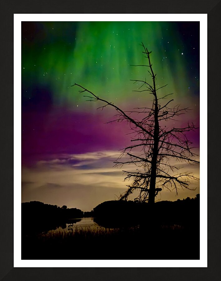 Celestial Solitude Picture Frame print