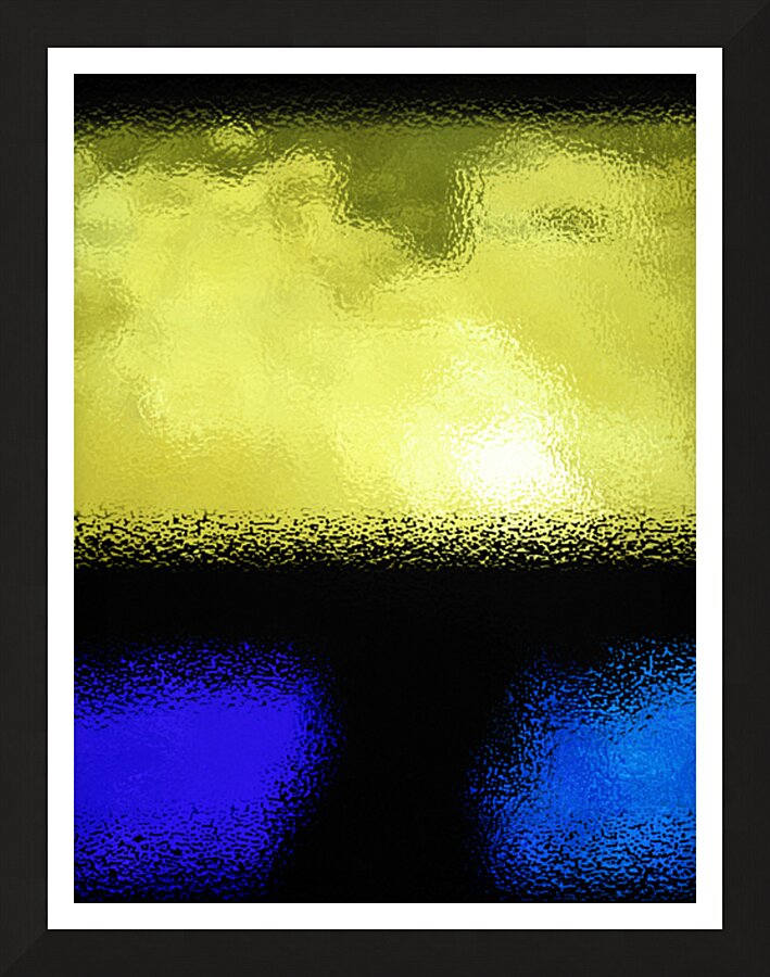 Sea Fire Picture Frame print