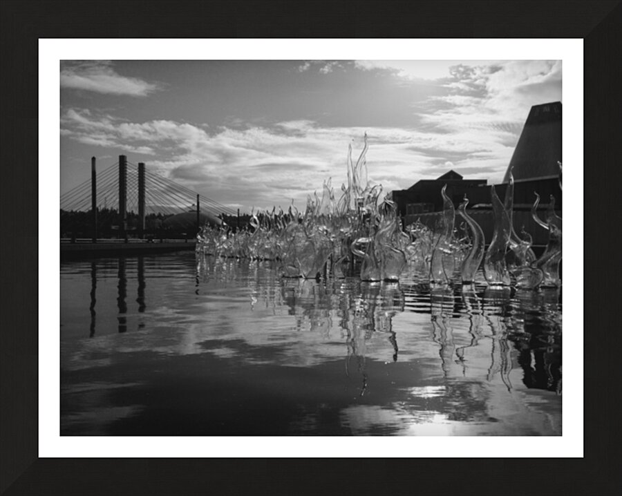 Dancing Glass Picture Frame print