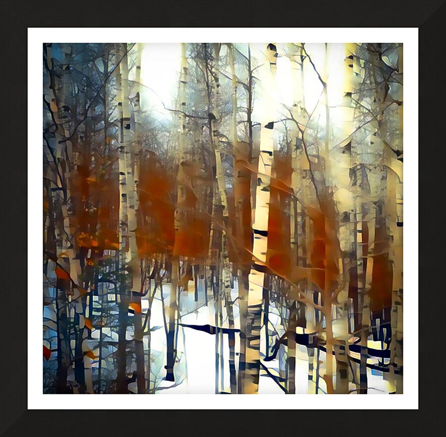 aspen dreams Picture Frame print