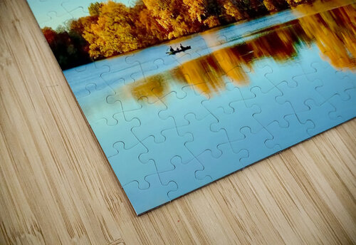 Autumn Canoe Lisa Drew puzzle