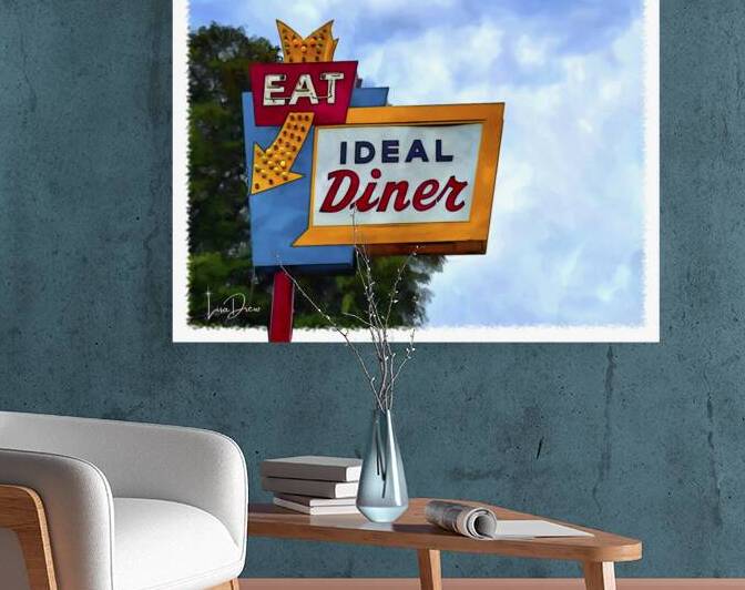 Ideal Diner Minneapolis - by Lisa Drew by Lisa Drew