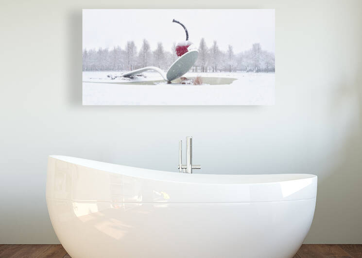 Spoon & Cherry in Winter by Lisa Drew